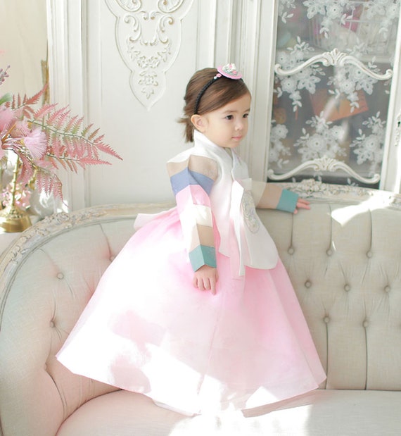 baby girl hanbok dress