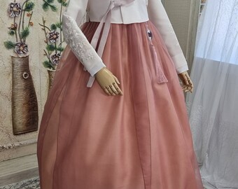 Woman Hanbok Dress Korea Traditional Clothes Set Wedding Ceremony