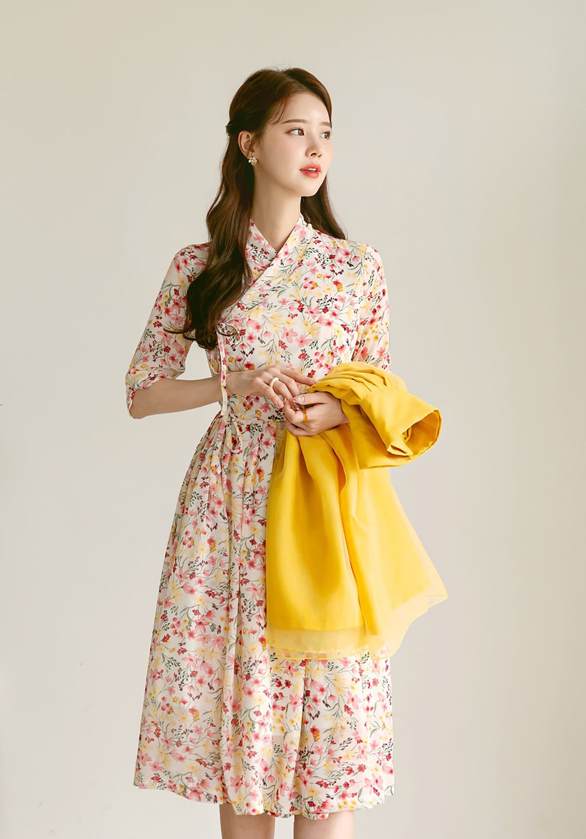 Modern Hanbok Korea Dress Women's Female Girl Junior Daily | Etsy