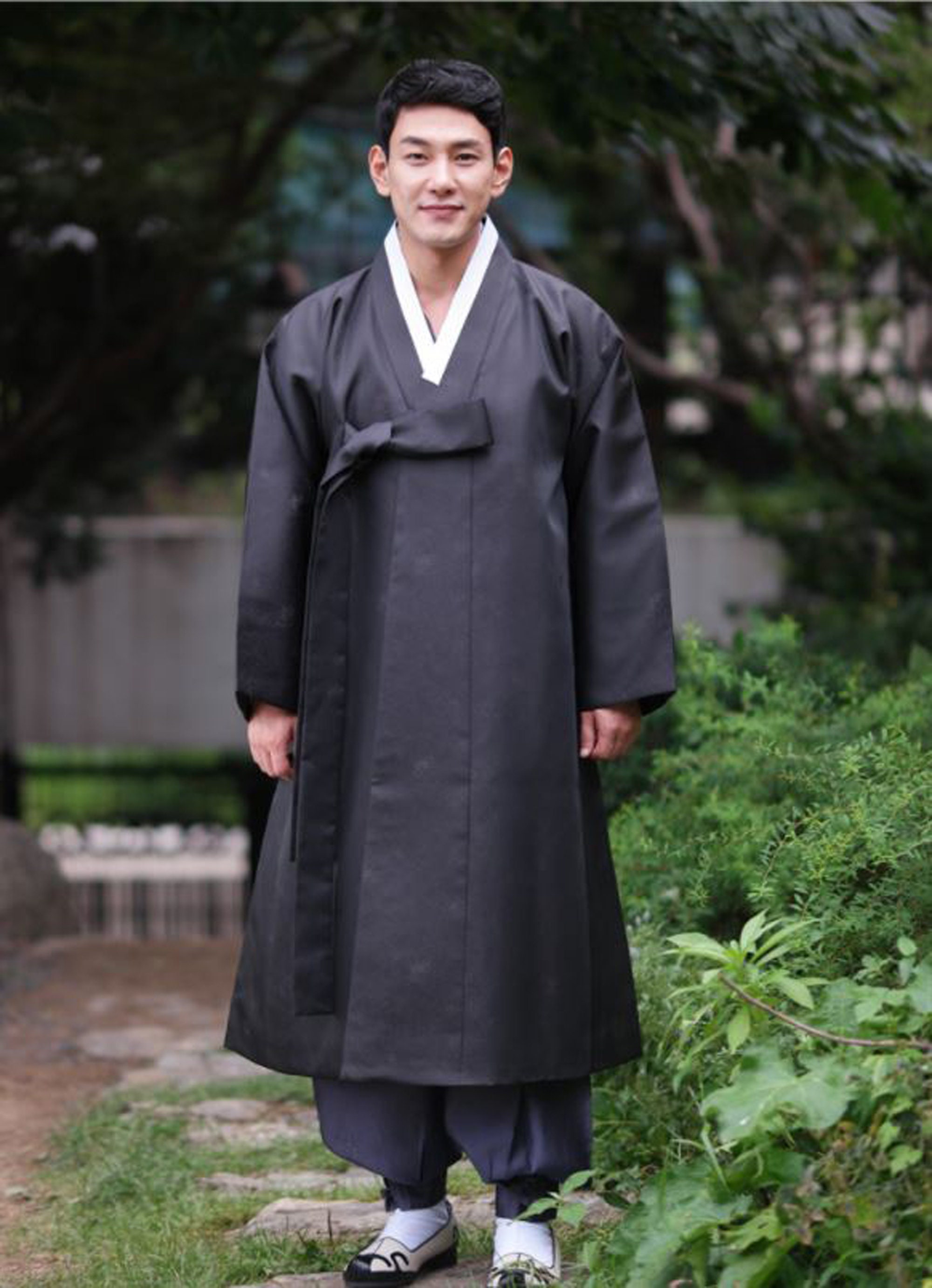 Hanbok Coat Outer Durumagi 두루마기 Man Traditional Clothing | Etsy