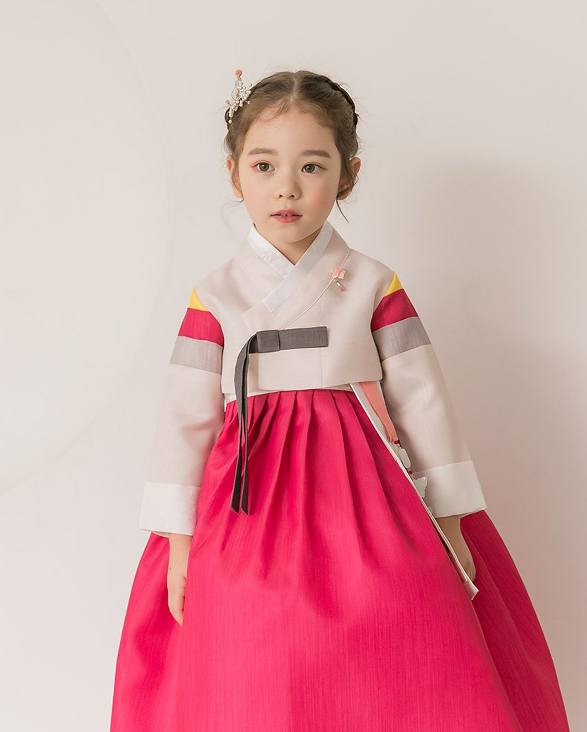 Hanbok Dress Girls Baby Korea Traditional Clothing Outfit Kids | Etsy