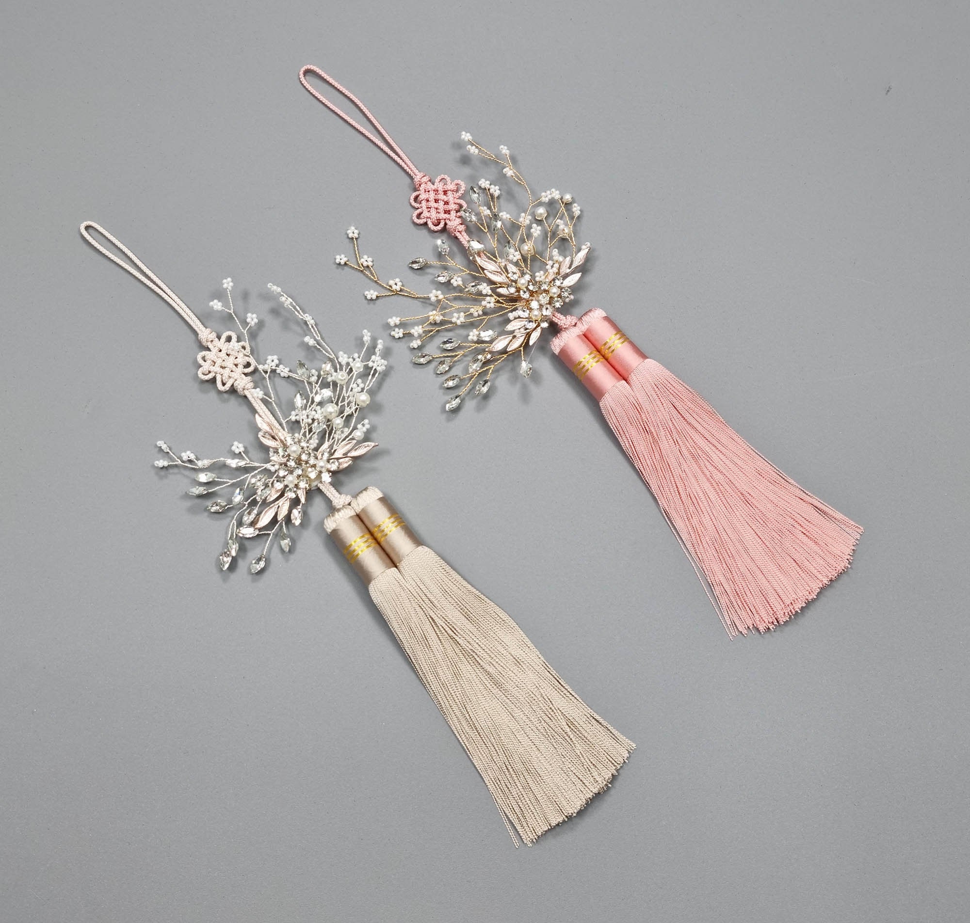 Yan Tassel Norigae Accessory for Hanbok \ub178\ub9ac\uac1c Korean Traditional Tassel 2 piece set