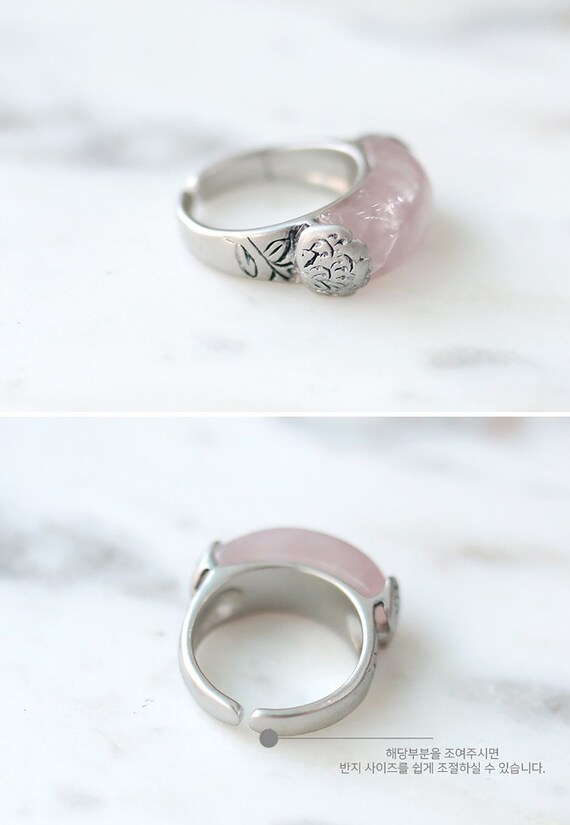 coreanos Hanbok Anillo hecho a mano Diseño ajustable - Etsy España