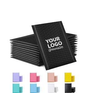 Sobres de burbujas personalizados Bolsas de embalaje premium Sobres de burbujas con impresión a un color