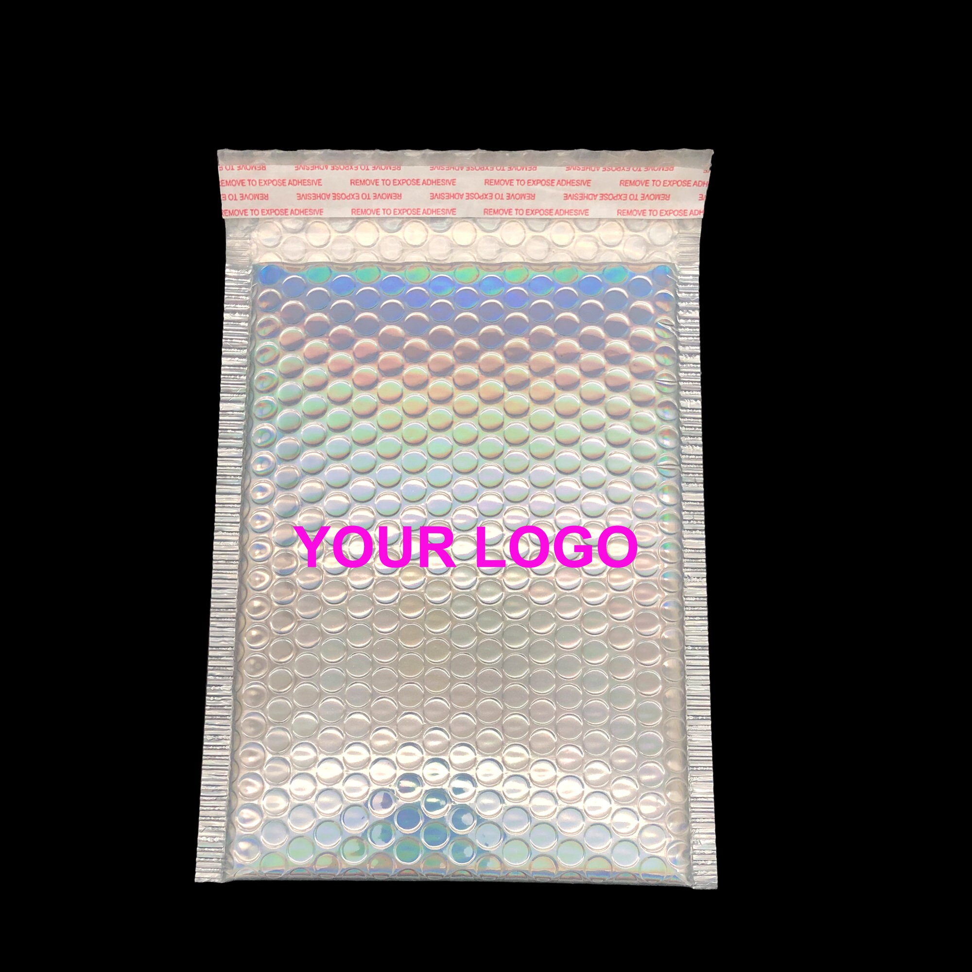 100Pcs Custom Holographic Bubble Mailers 6X7 inch 7x9 inch Etsy