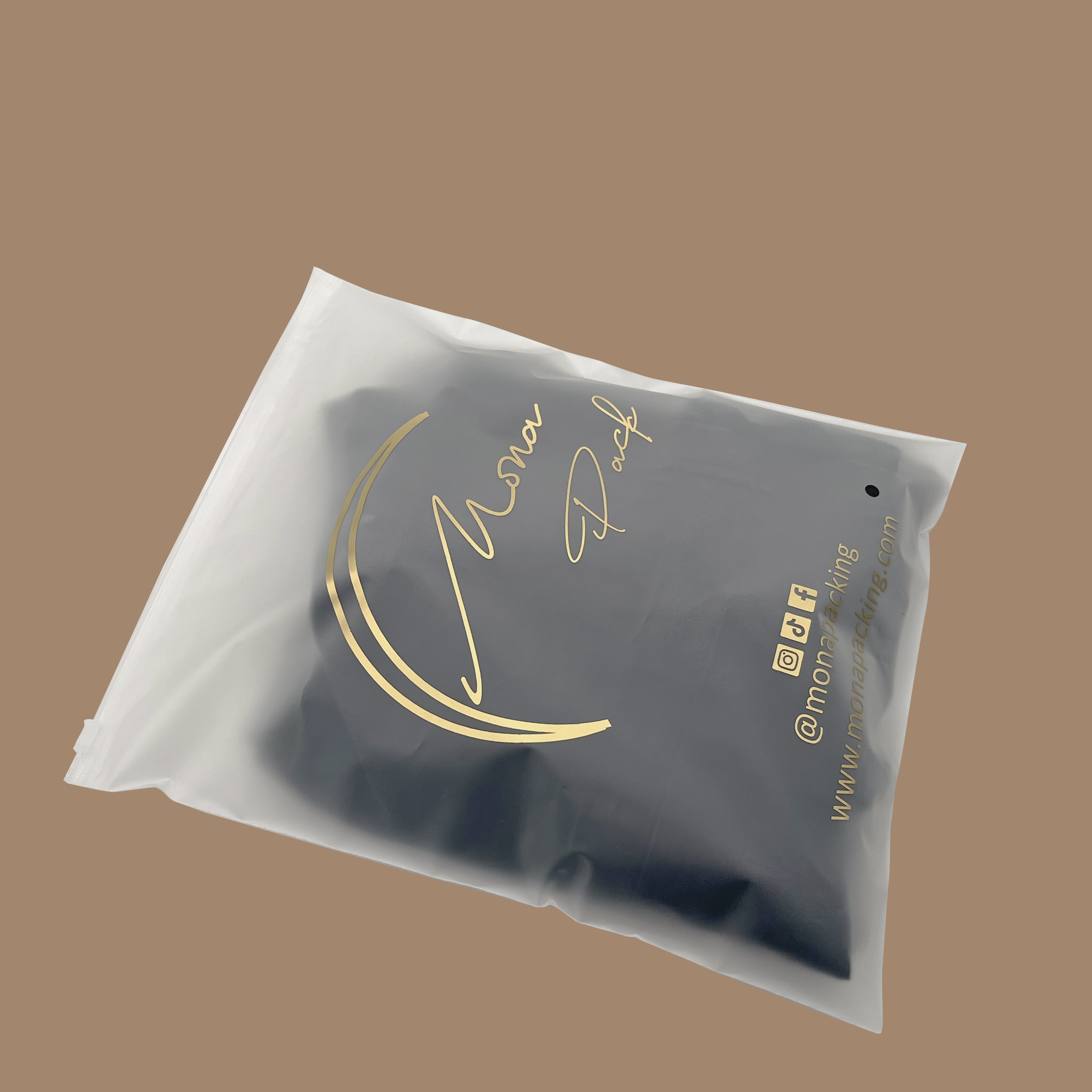 6x9 Inch Frosted Slider Zip Poly Bags – 4 Mil Thick, Resealable For Storage & Shipping, 150 Pack