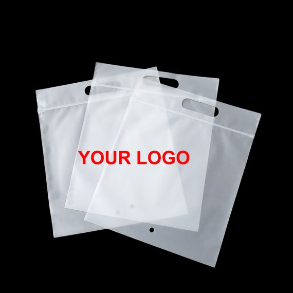 High Quality PVC Transparent Frosted Plastic Zipper Bag / Ziplock Bag -  Plastic Pouches