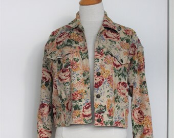 floral jean jacket mens