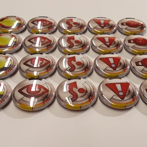 O estilo GRAND ARMY de tokens X-Wing compatíveis com o jogo Star Wars 2.0 Miniatures