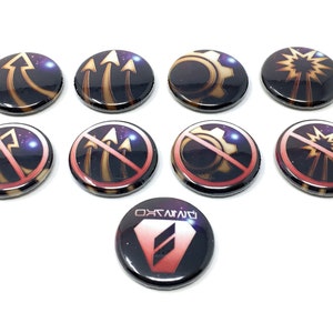 O estilo galáctico de tokens Armada Standard V1 é compatível com o jogo Star Wars Armada Miniatures.