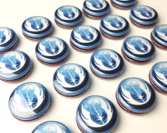 The JEDI Style of Star Wars Role Playing Game Tokens compatible with Star Wars Role Playing Game.