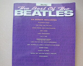 Songbook: Alto Sax - The Best of the Beatles, Hal Leonard