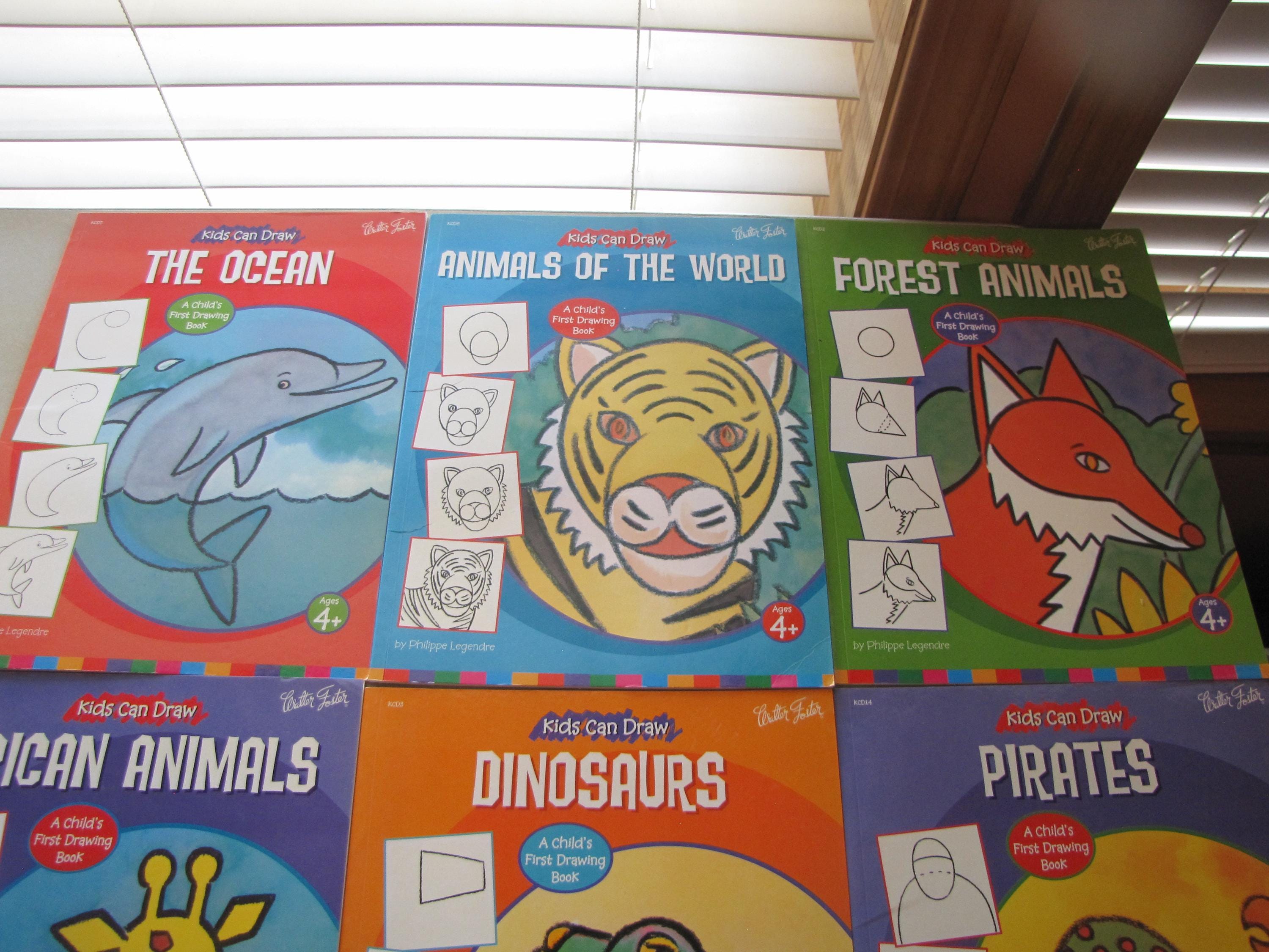 First Drawing Book 6-kids Can Draw Series Books by Philippe Legendre, A Child's First ...