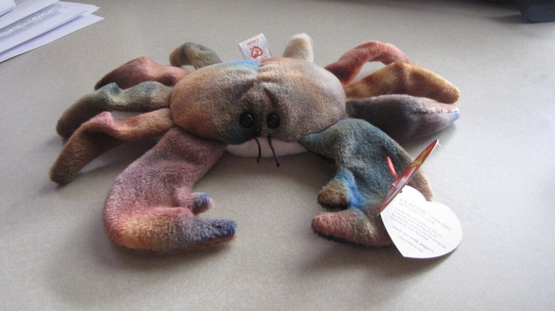 TY Beanie Babies Claude the Crab Rare Version 4083, Waterlooville