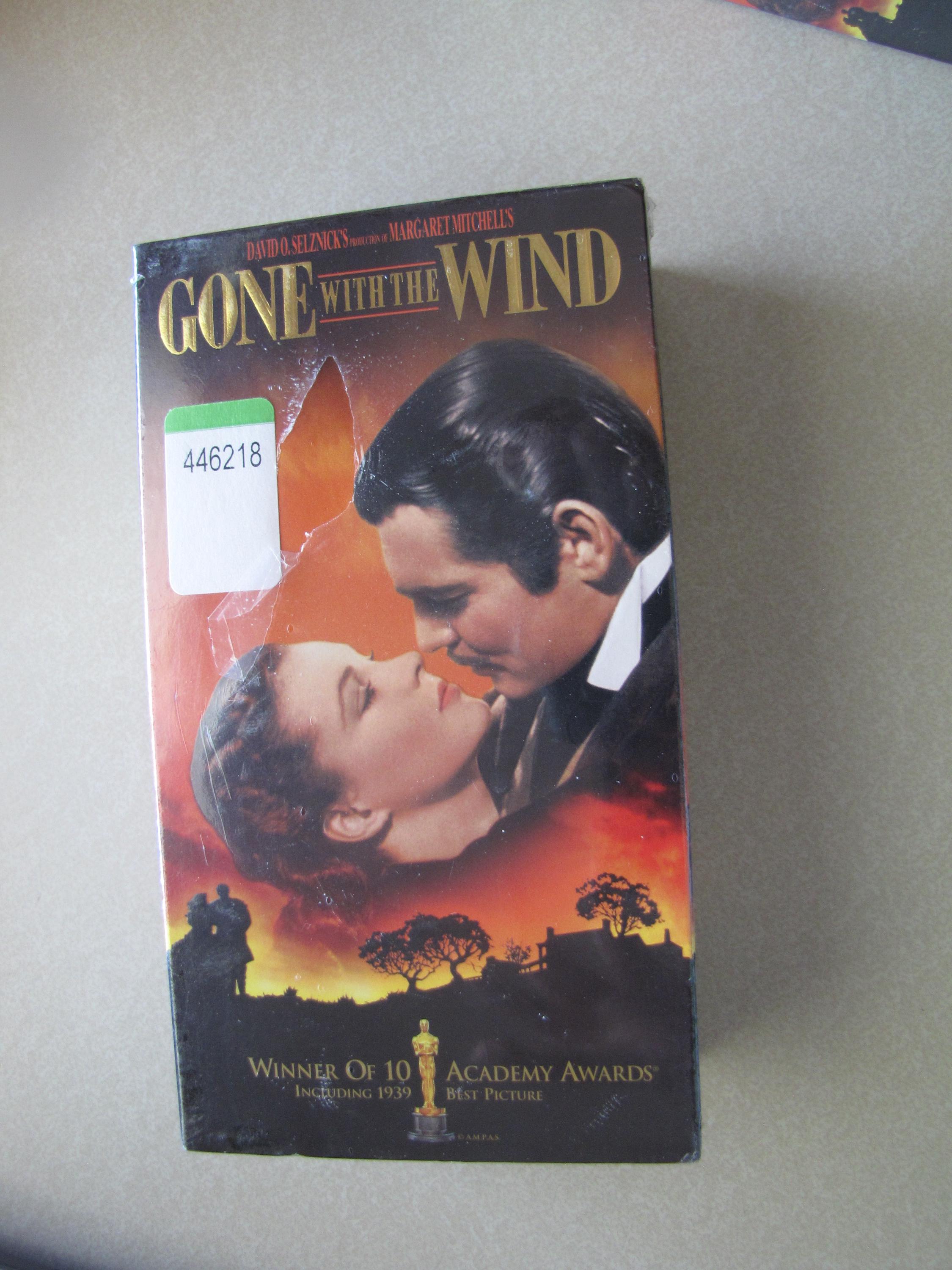 Gone With the Wind VHS SEALED