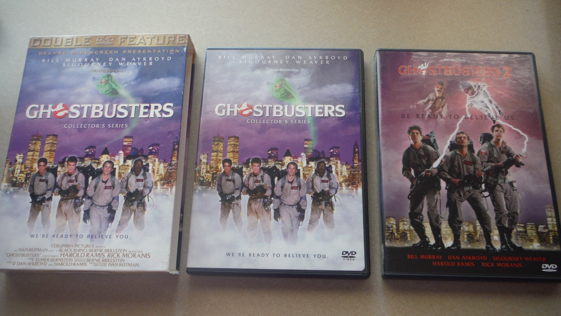 Ghostbusters / Ghostbusters II / Ghostbusters: Afterlife (DVD) 