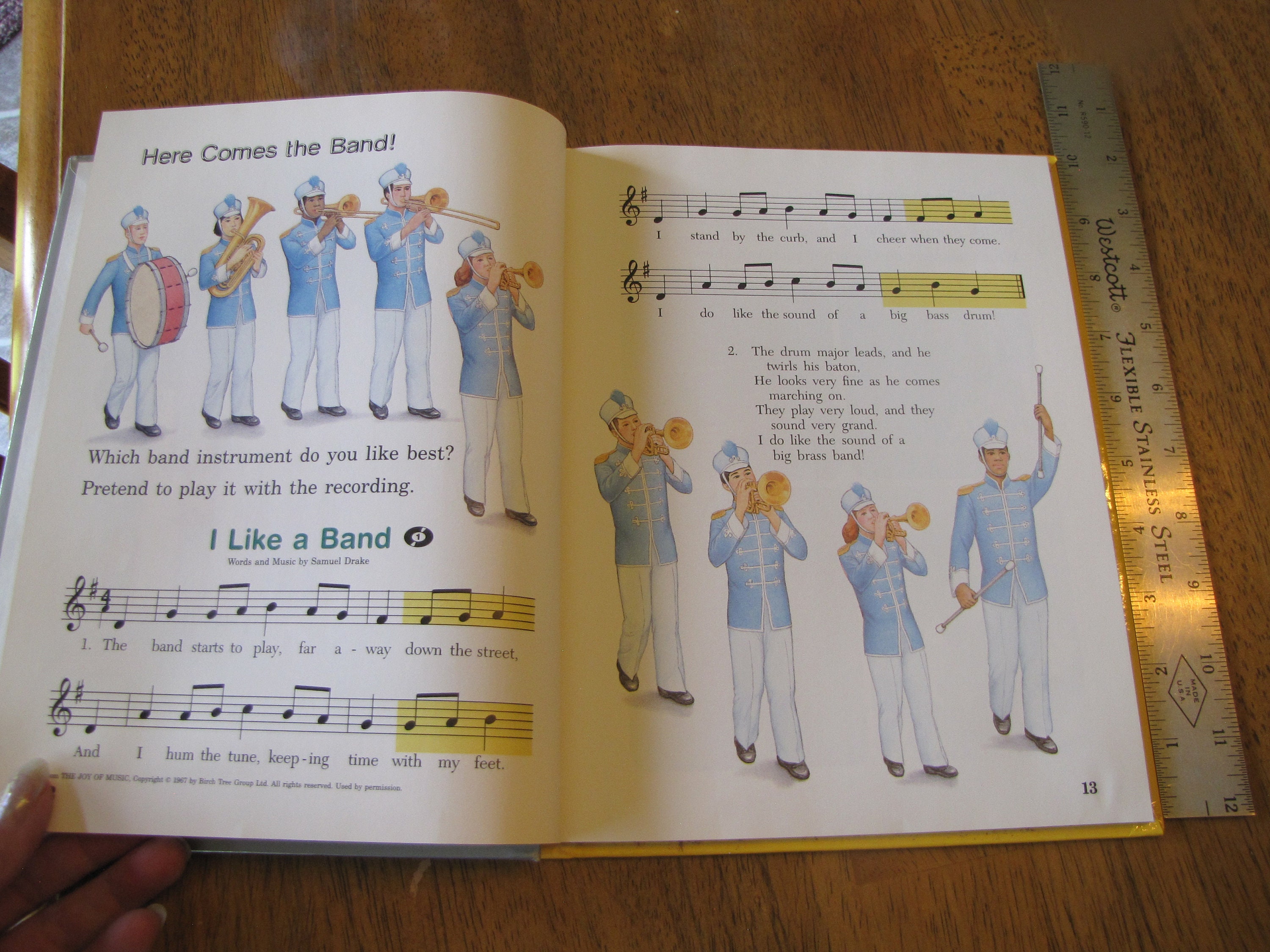 World of Music, Hardcover 1988, School Music Book by Silver