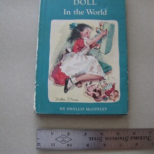 The Most Wonderful Doll In The World by Phyllis McGinley, Hardcover w/Dustcover 1950