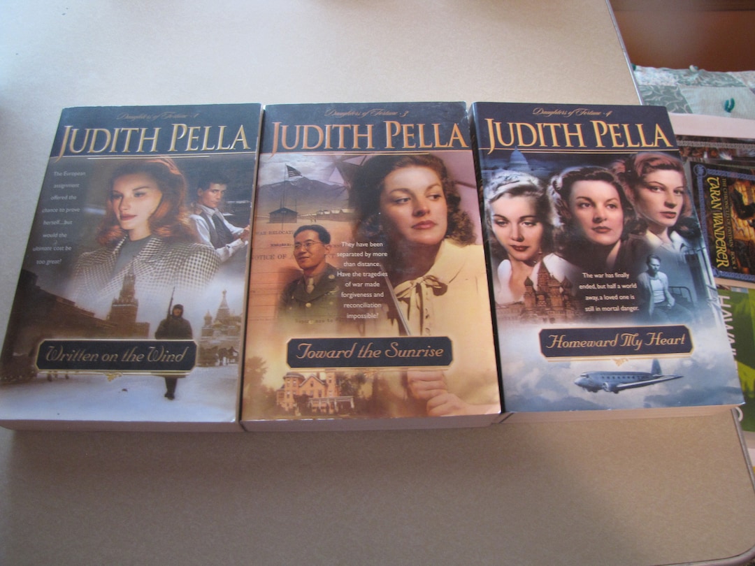 3books by Judith Pella, Daughter's of Fortune Series, Book 1,3 and 4, Paperbacks 2002 Etsy