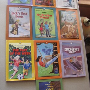 10- Highlights youth readers, ages 8-12, 1990&#39;s Paper Backs, Great variety of Stories, 95-96 pages each book