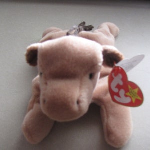 TY Beanie Baby Derby, 1995 P.V.C Pellets, Style #4008