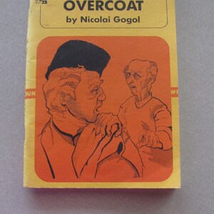 The Overcoat by Nicolai Gogol, Paperback 1983, A Tale Blazer Book, A school book with worksheets & answer key.
