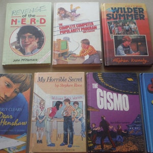 7- Vintage 1980&#39;s weekly reader Books for 3-6th graders, Boys interests