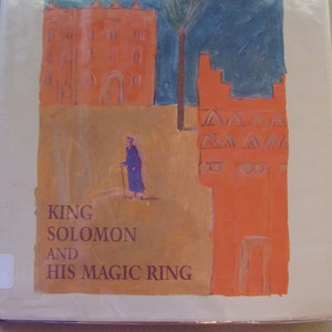 King Solomon and His Magic Ring by Elie Wiesel, Hardcover 1999 First edition