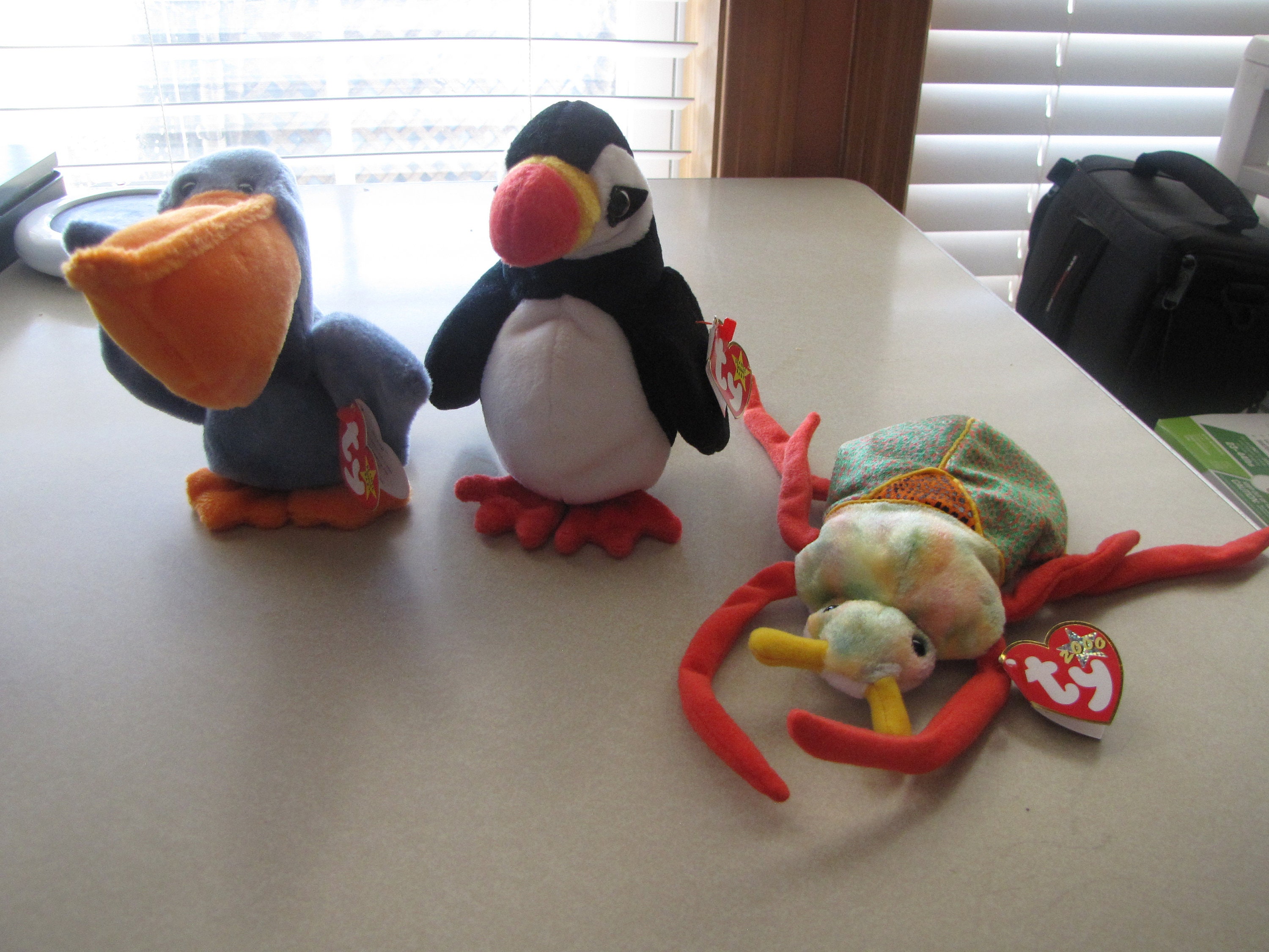 Ty beanie baby puffer deals 1997