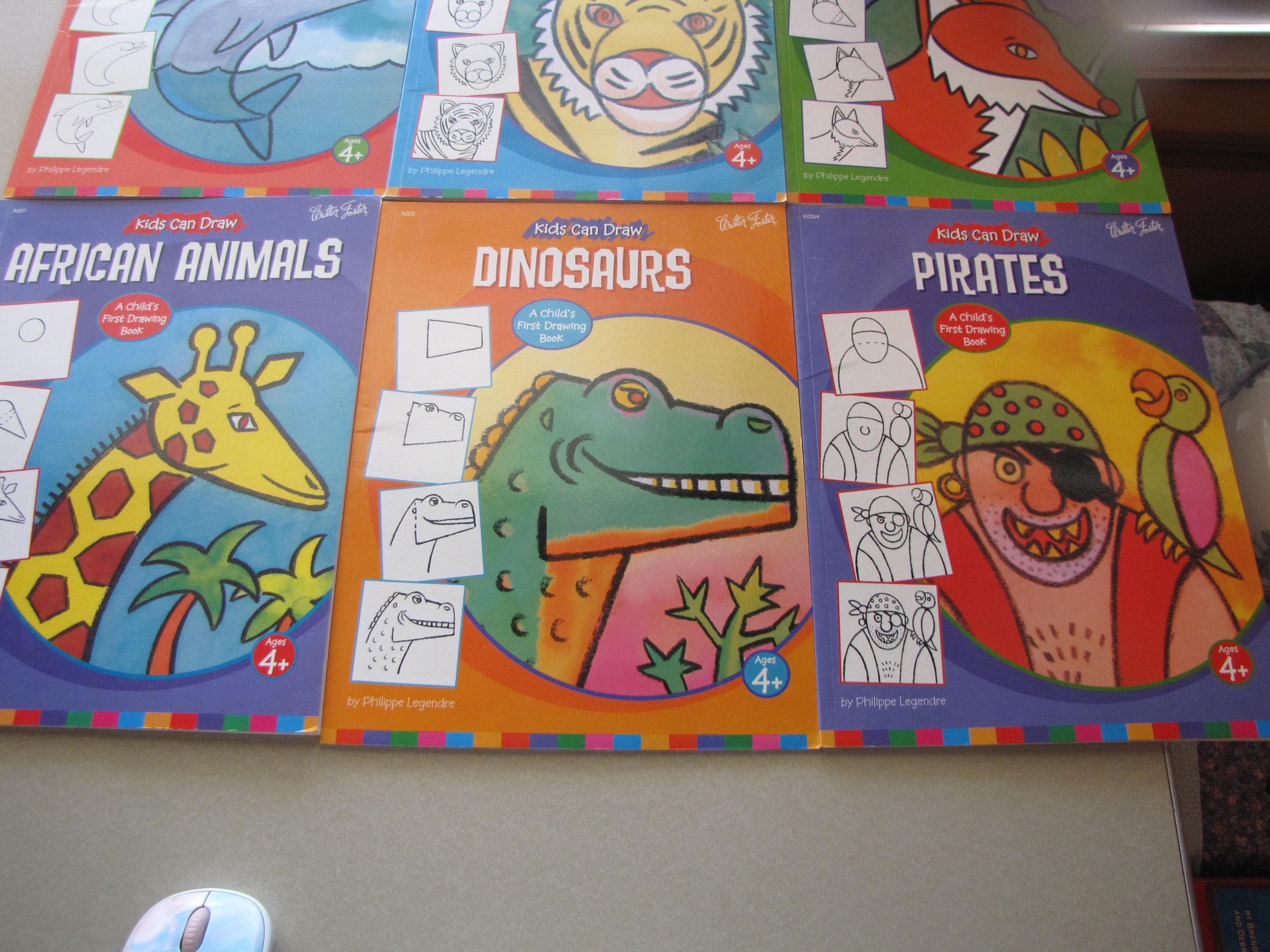 First Drawing Book 6-kids Can Draw Series Books by Philippe Legendre, A Child's First ...