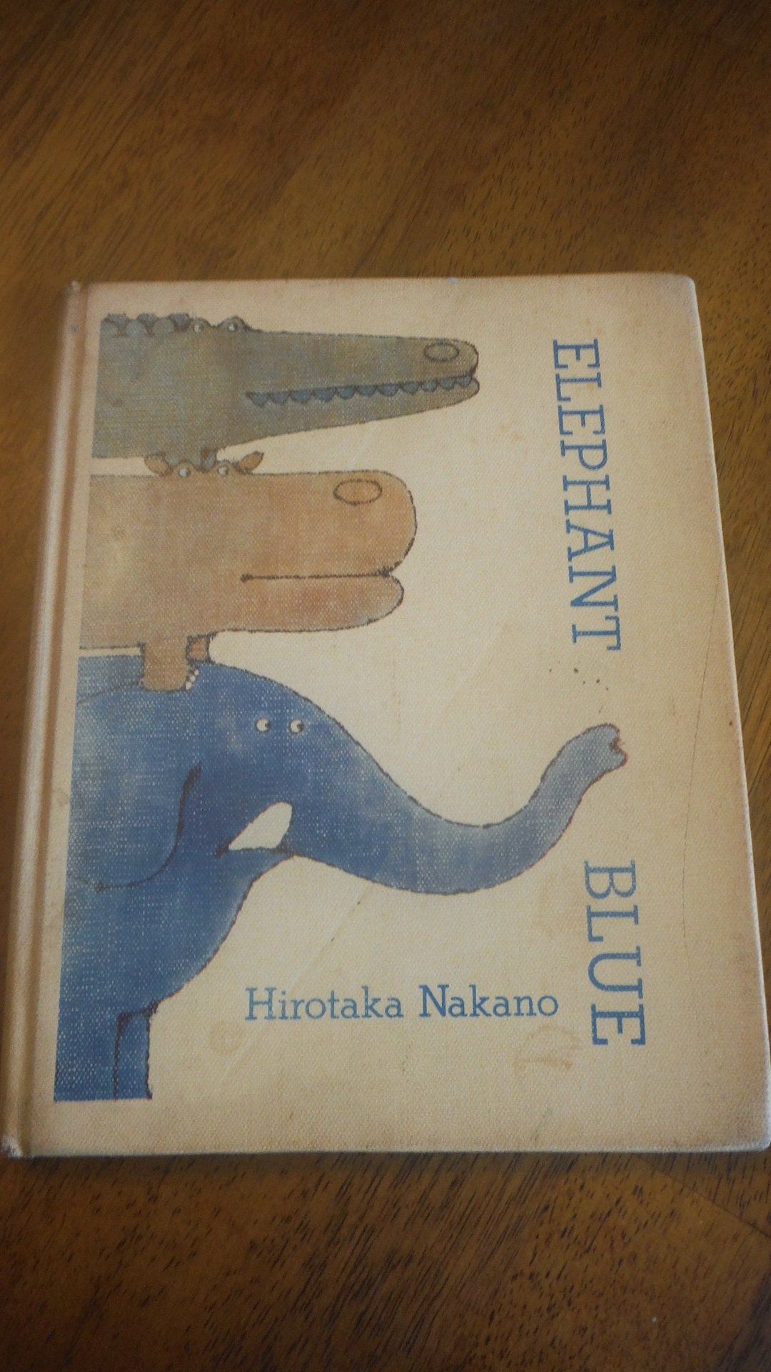 Elephant Blue by Hirotaka Nakano, Hardcover - Etsy