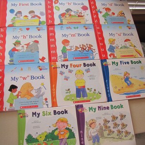 7-My First Steps into Reading, 4-My First Steps into Math Books by Jane Belk Moncure, Hardcovers
