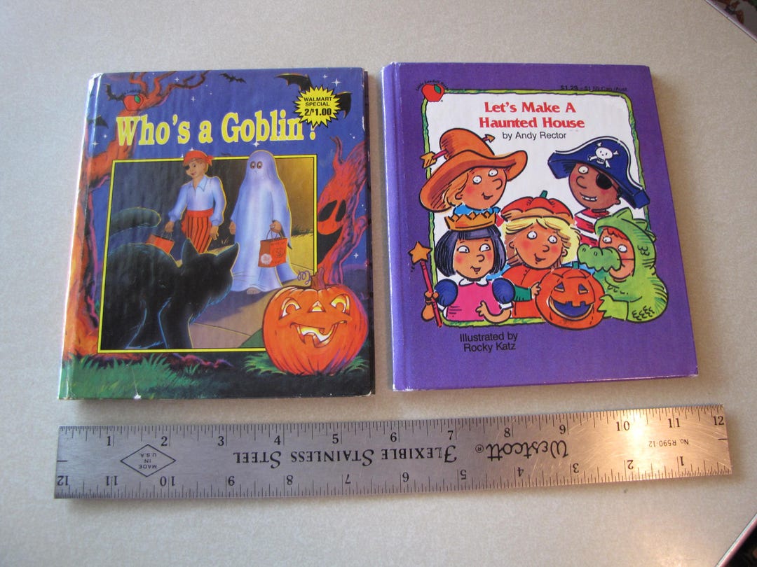 Who's a Goblin by Dandi Hardcover 1995 and Let's Make a Haunted House ...