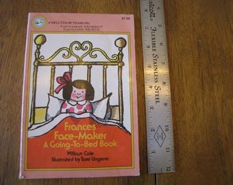 Frances Face-Maker, A Going-To-Bed Book by William Cole, paperback 1978