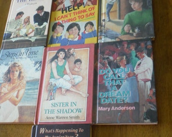 80s illustrated books 8- Especially for Girls Books plus 2 more, Hardcovers 1980's