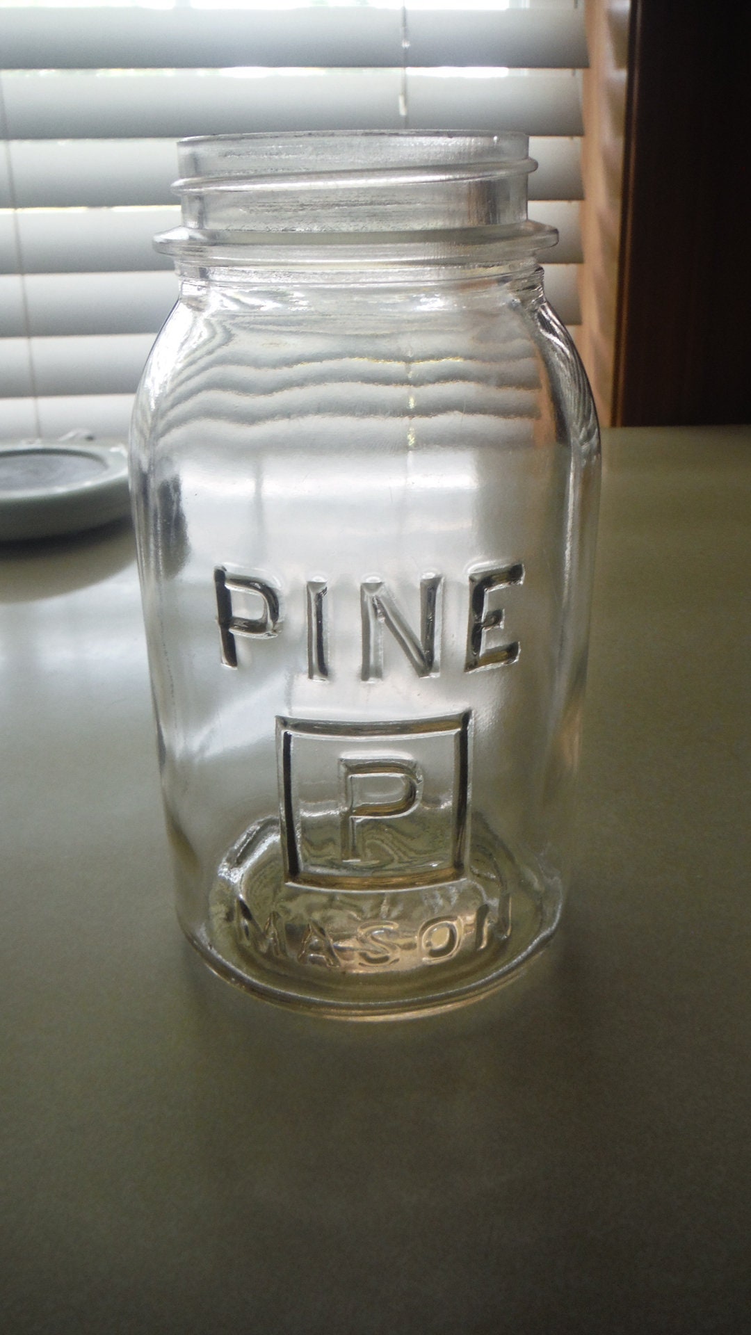 1vintage PINE Quart Canning Jar Etsy