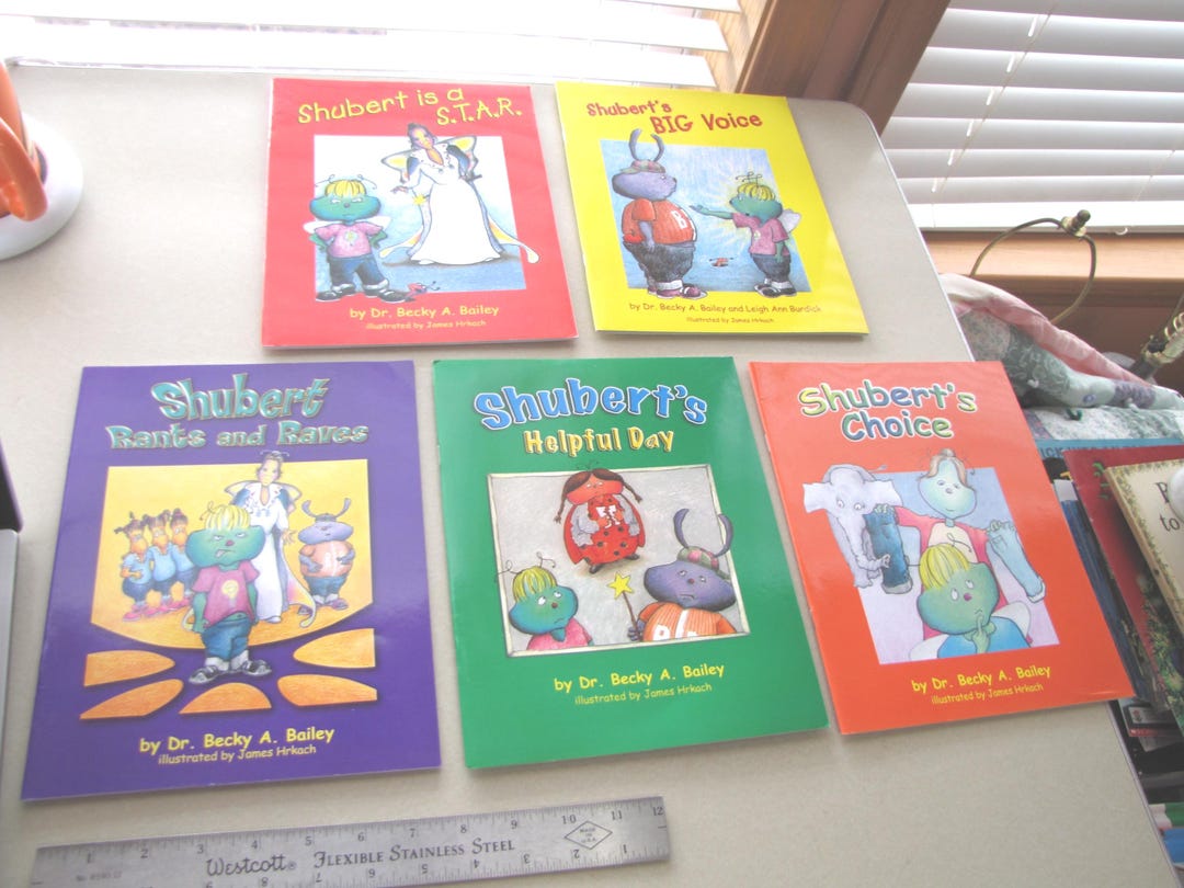 Sharbert Book 5-shubert Books by Dr. Becky A. Bailey, Shubert's Big Voice/choice ...