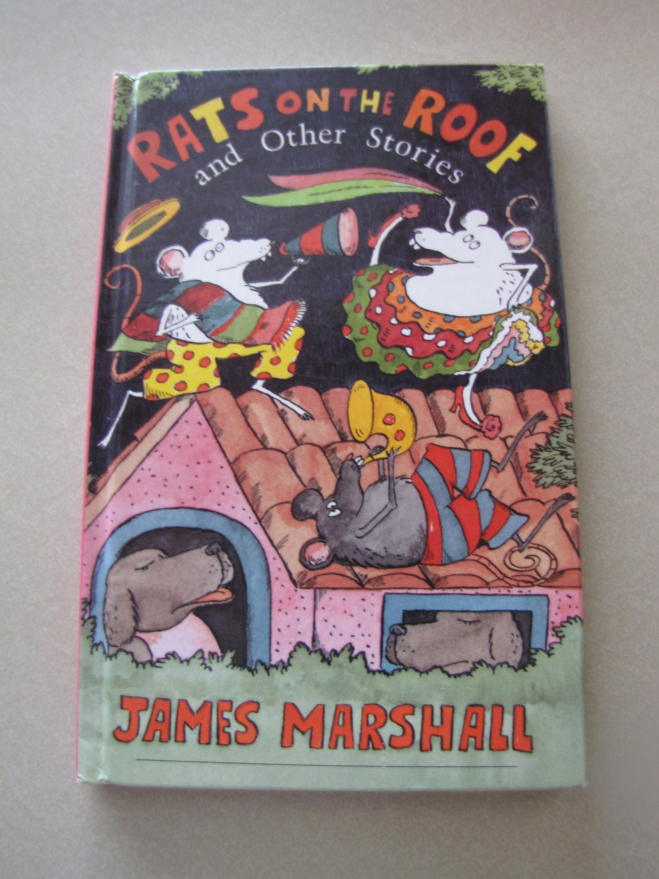 Rats on the Roof and Other Stories by James Marshall, HC 1991, Dial