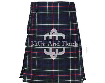 Mackenzie Tartan Scottish 8 Yard Kilt - Traditional Highlander Kilt for Men - 16 Oz Tartan - Made to Order Kilt - Handmade Kilts for Men
