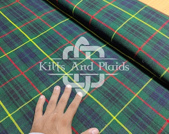 Stewart Hunting Tartan - Homespun 100% Acrylic Tartan Fabric - Machine Washable -54 Inches Width - Running Yards - Kilt Making Fabric
