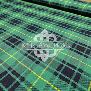 MacArther Tartan - Homespun 100% Acrylic Tartan Fabric - Machine Washable -54 Inches Width - Running Yards - Kilt Making Fabric