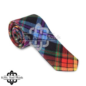 Scottish Tartan Neck Tie - 60 Tartan Choices - Premium Handmade
