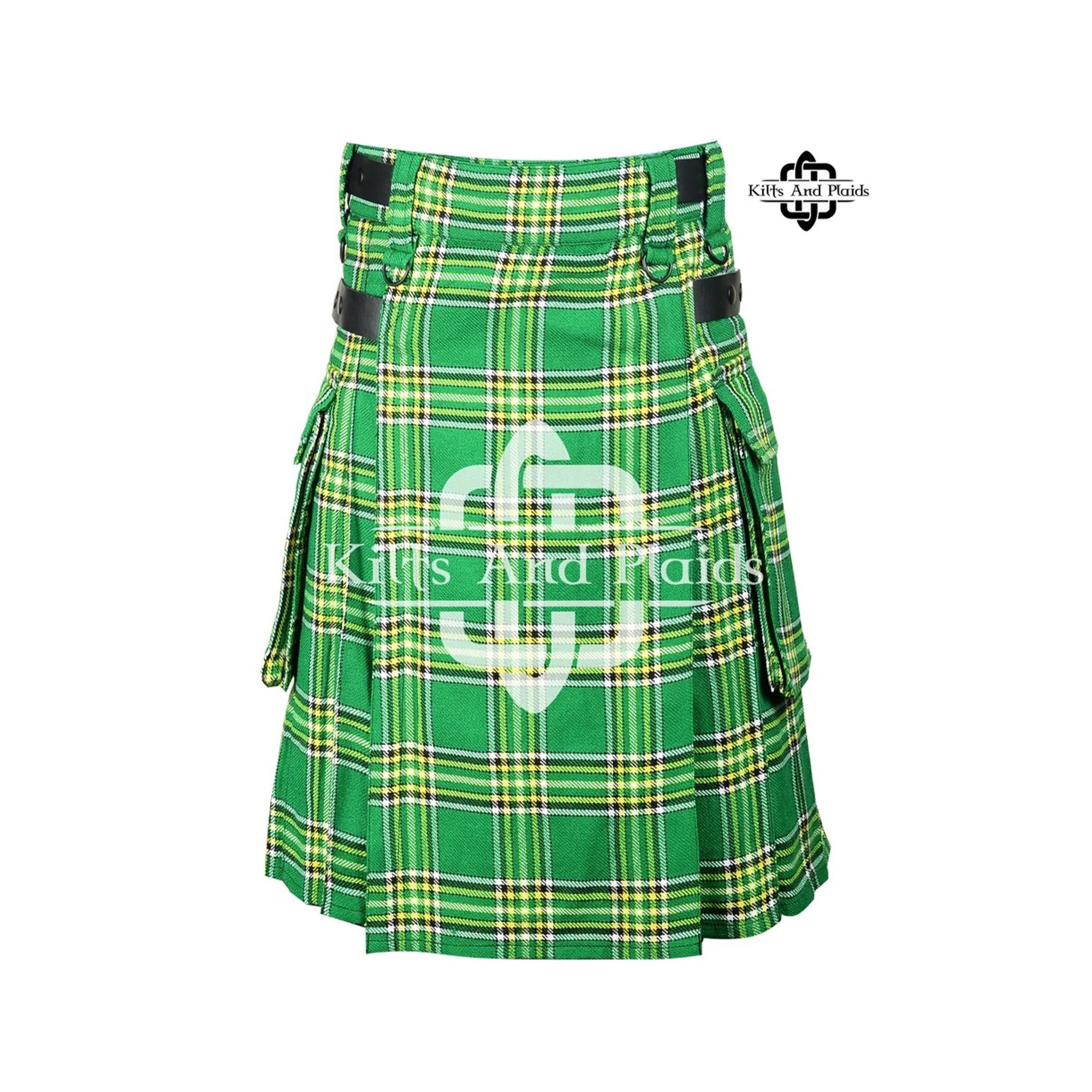 Scozzese Trifoglio Cintura Kilt Fibbia Finitura Cromata Celtic Cintura Fibbia