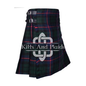 Morrison Tartan Scottish 8 Yard Kilt - Traditional Highlander Kilt for Men - 16 Oz Tartan - Made to Order Kilt - Handmade Kilts for Men