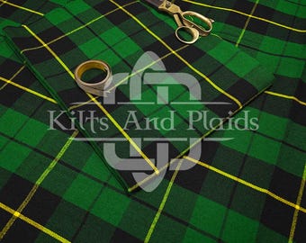 Wallace Hunting Ancient Tartan Fabric Tartan - Homespun 100% Acrylic Tartan Fabric - Machine Washable - 54 Inches Width