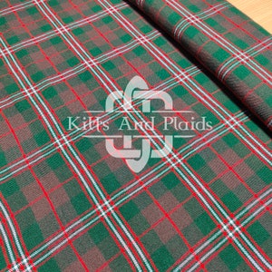Hunting Scott Tartan - Homespun 100% Acrylic 16 oz Tartan Fabric - Machine Washable - 54 Inches Width - Running Yards - Kilt Making Fabric