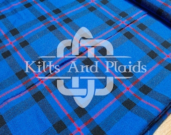 Elliot Modern Tartan - Tela escocesa 100 % acrílica hecha en casa - Lavable a máquina - Ancho de 54 pulgadas - Running Yards - Tela para hacer faldas escocesas
