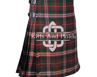 Scott Hunting Tartan Scottish 8 Yard Kilt - Traditional Scottish Highlanders Kilt for Men - 16 Oz Tartan  Made to Order Kilt  Handmade Kilts