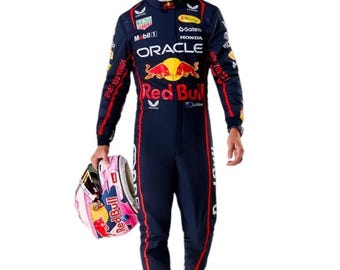 Traje de karts Redbull Max 2025 aprobado por la FIA en todas las tallas