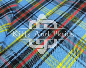 Bell of Borders Tartan - Homespun Wool Blend Tartan Fabric - Machine Washable -54 Inches Width - Running Yards